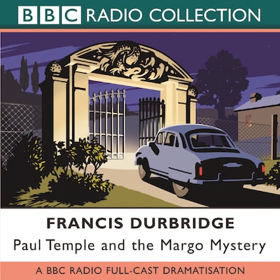 Paul Temple And The Margo Mystery – omslag til lydbogen af Francis Durbridge