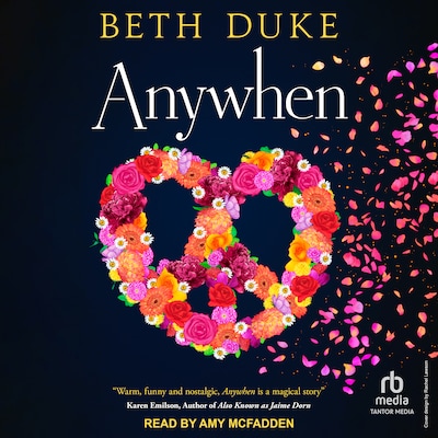 ANYWHEN – omslag til lydbogen af Beth Duke