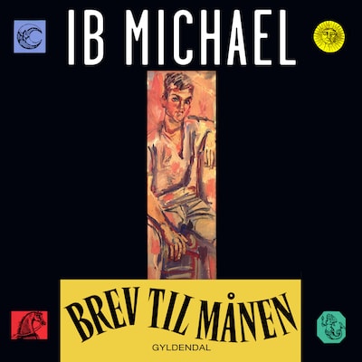 Brev til månen – omslag til lydbogen af Ib Michael