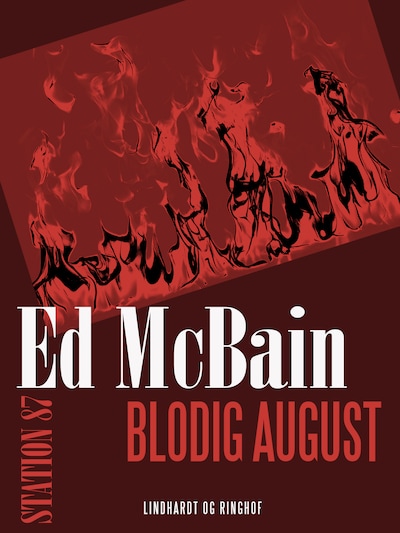 Blodig august – omslag til lydbogen af Ed McBain