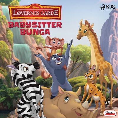 Løvernes Garde - Babysitter Bunga – omslag til lydbogen af Disney
