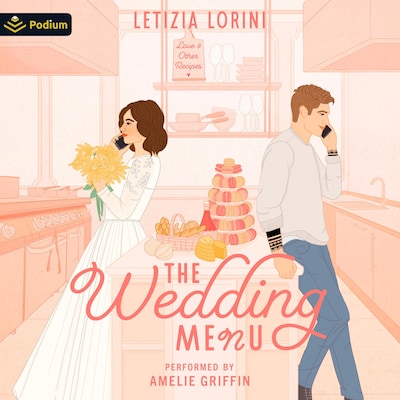 The Wedding Menu – omslag til lydbogen af Letizia Lorini