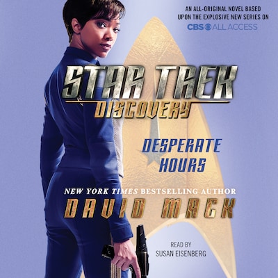 Star Trek: Discovery: Desperate Hours – omslag til lydbogen af David Mack