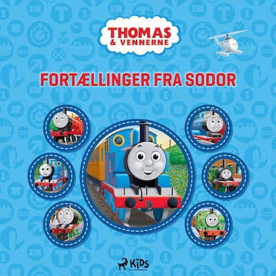 Thomas og vennerne - Fortællinger fra Sodor – omslag til lydbogen af Mattel