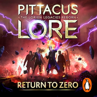 Return to Zero – omslag til lydbogen af Pittacus Lore