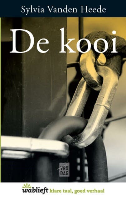 De kooi – omslag van het luisterboek van Sylvia Vanden Heede