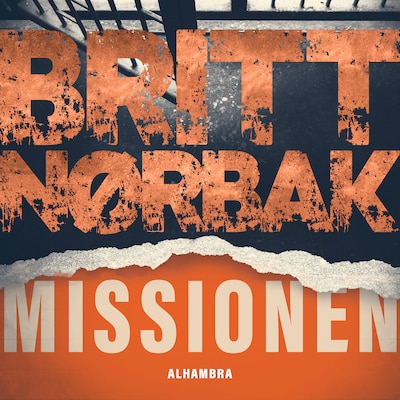 Missionen – omslag til lydbogen af Britt Nørbak