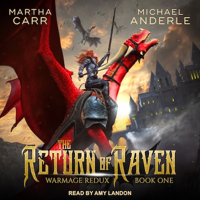 The Return of Raven – omslag til lydbogen af Martha Carr, Michael Anderle