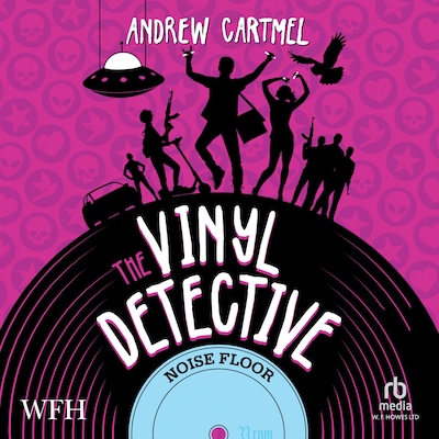Noise Floor – omslag til lydbogen af Andrew Cartmel