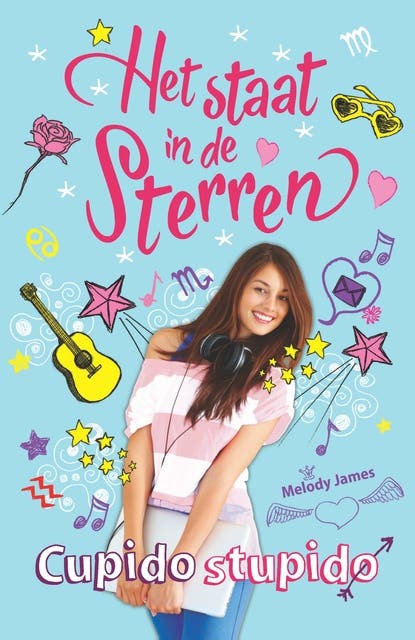 Cupido stupido – omslag van het luisterboek van Melody James