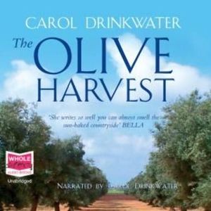 The Olive Harvest – okładka audiobooka, autor Carol Drinkwater