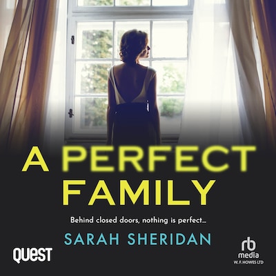 A Perfect Family – omslag til lydbogen af Sarah Sheridan