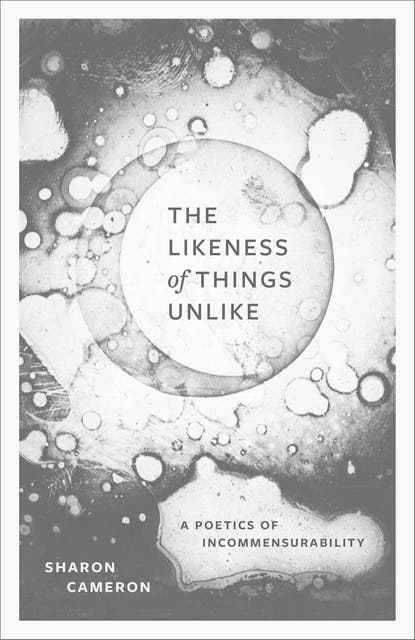 The Likeness of Things Unlike: A Poetics of Incommensurability – omslag til lydbogen af Sharon Cameron