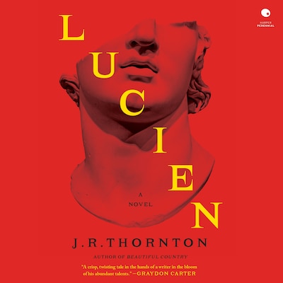 Lucien – omslag til lydbogen af J.R. Thornton
