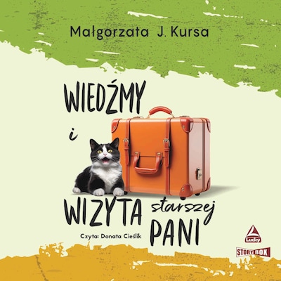 Wiedźmy i wizyta starszej pani – okładka audiobooka, autor Małgorzata Kursa