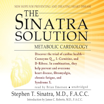 The Sinatra Solution – omslag til lydbogen af Stephen T. Sinatra
