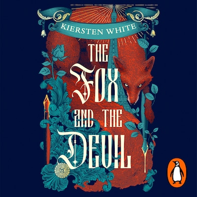 The Fox and the Devil – omslag til lydbogen af Kiersten White
