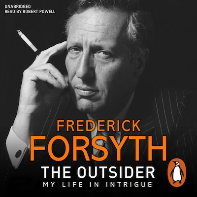 The Outsider – omslag til lydbogen af Frederick Forsyth