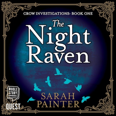 The Night Raven – omslag til lydbogen af Sarah Painter