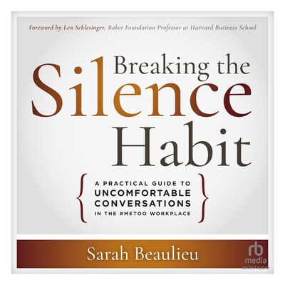Breaking the Silence Habit – omslag til lydbogen af Sarah Beaulieu
