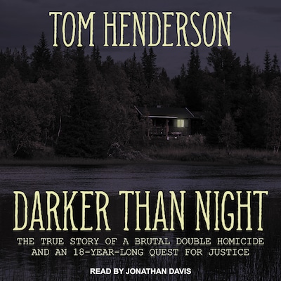 Darker than Night – omslag til lydbogen af Tom Henderson