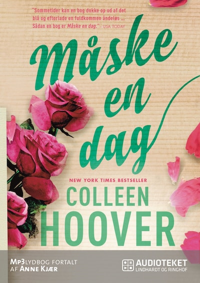 Måske en dag – omslag til lydbogen af Colleen Hoover