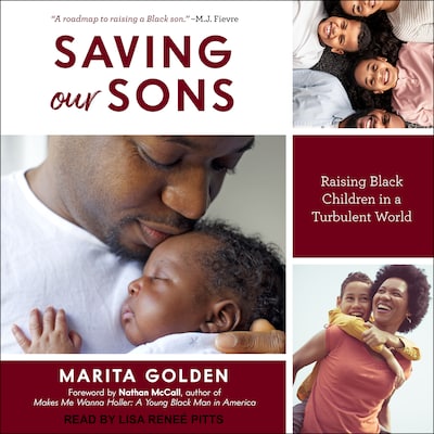 Saving Our Sons – omslag til lydbogen af Marita Golden