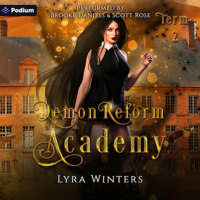 Demon Reform Academy: Term 2 – omslag til lydbogen af Lyra Winters