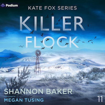 Killer Flock – omslag til lydbogen af Shannon Baker