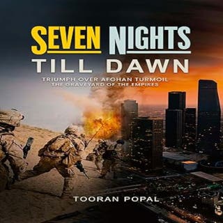 Seven Nights Till Dawn: Triumph Over Afghan Turmoil The Graveyard of the Empires – omslag till ljudboken av Tooran Popal