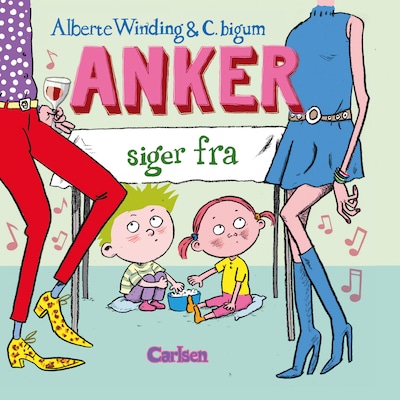 Anker (3) - Anker siger fra – omslag til lydbogen af Alberte Winding