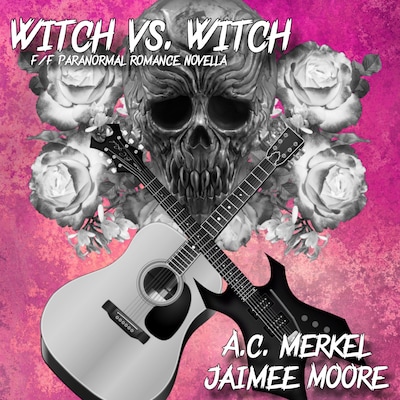 Witch vs. Witch – omslag til lydbogen af A.C. Merkel