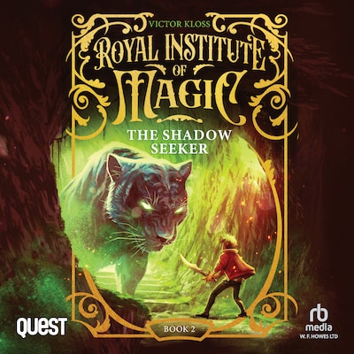 The Shadowseeker – omslag til lydbogen af Victor Kloss