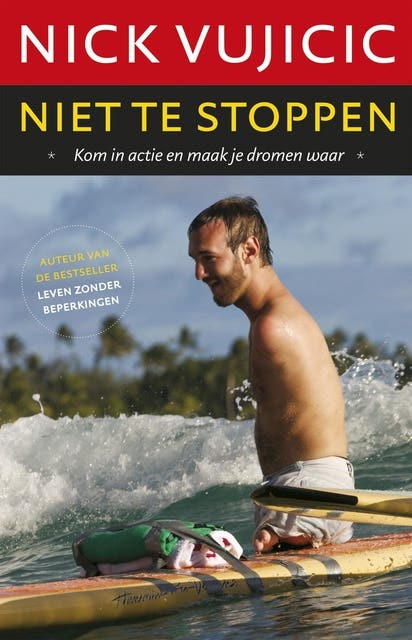 Niet te stoppen: kom in actie en maak je dromen waar – omslag van het luisterboek van Nick Vujicic
