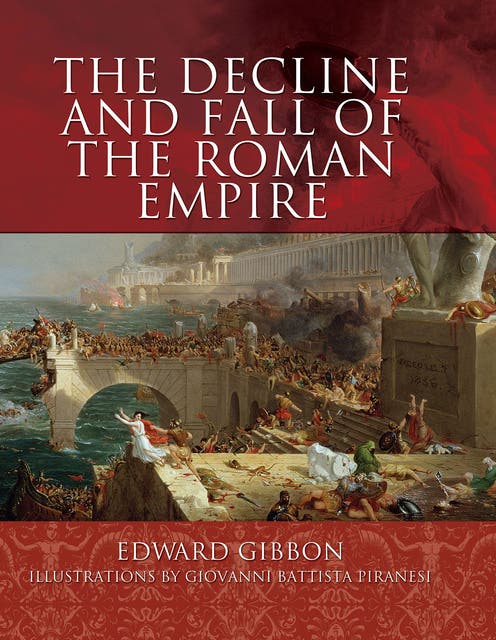 The Decline and Fall of the Roman Empire – omslag til lydbogen af Edward Gibbon