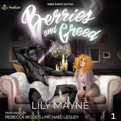Berries and Greed – omslag til lydbogen af Lily Mayne