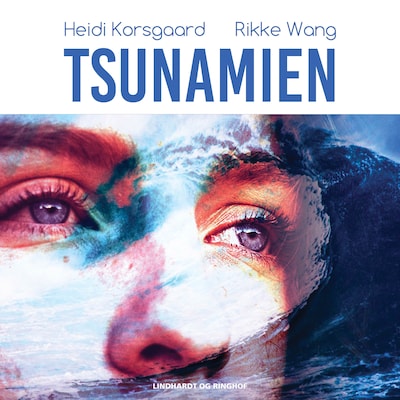 Tsunamien – omslag til lydbogen af Heidi Korsgaard, Rikke Wang