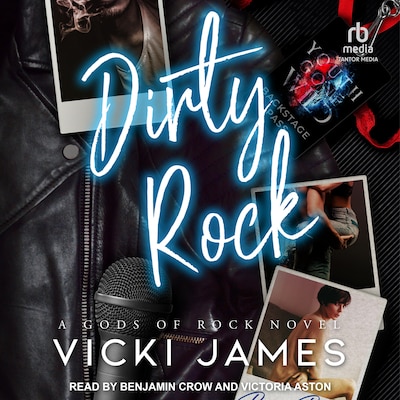 Dirty Rock – omslag til lydbogen af Vicki James
