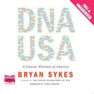 DNA USA – okładka audiobooka, autor Bryan Sykes