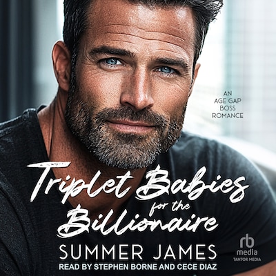 Triplet Babies for the Billionaire – omslag til lydbogen af Summer James