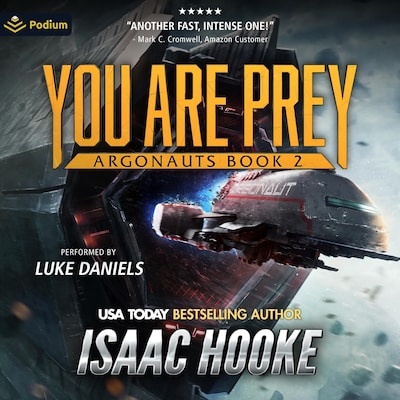 You Are Prey – omslag til lydbogen af Isaac Hooke