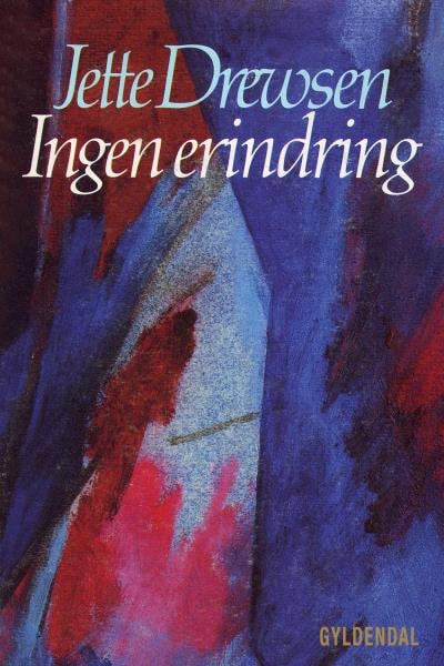 Ingen erindring – omslag til lydbogen af Jette Drewsen