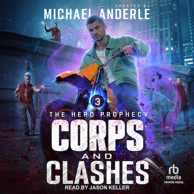 Corps and Clashes – omslag til lydbogen af Michael Anderle