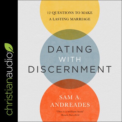 Dating with Discernment – omslag til lydbogen af Sam A. Andreades
