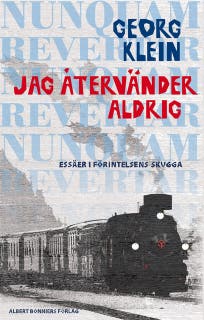 Jag återvänder aldrig – omslag till ljudboken av Georg Klein