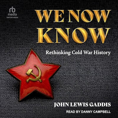 We Now Know – omslag til lydbogen af John Lewis Gaddis