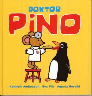Doktor Pino – omslag till ljudboken av Agneta Norelid,Eva Pils,Kenneth Andersson