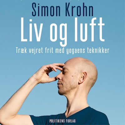 Liv og luft – omslag til lydbogen af Simon Krohn
