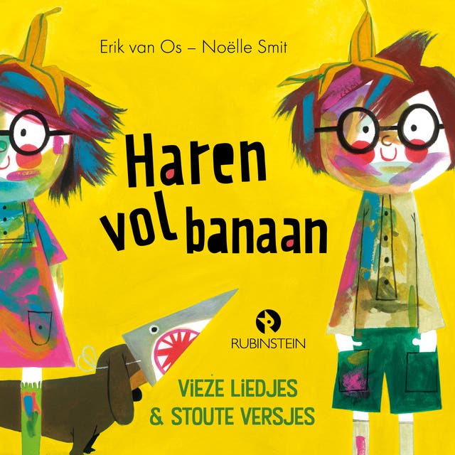 Haren vol banaan: Vieze liedjes & stoute versjes – omslag van het luisterboek van Erik van Os