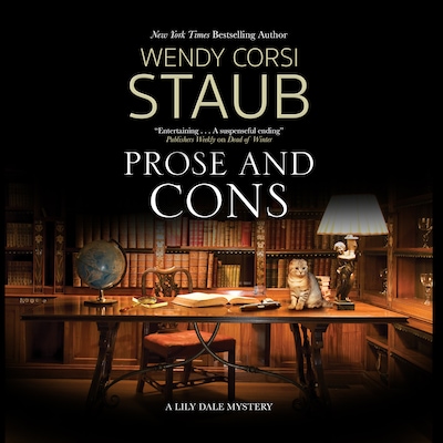 Prose and Cons – omslag til lydbogen af Wendy Corsi Staub